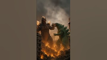 Godzilla vs SpaceGodzilla ⁉️ the war of  magic