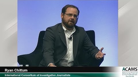 ICIJ Reporter speaks to ACAMS’ audience about the Panama Papers