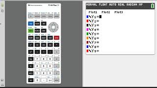 Solving Inequalities Using TI84 Plus CE