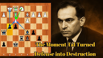 Tal’s Calm Precision: Turning Defense into a Deadly Counterattack