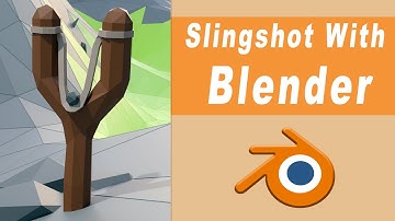 How to Animate & Model A Slingshot // Blender 3.3 Tutorial