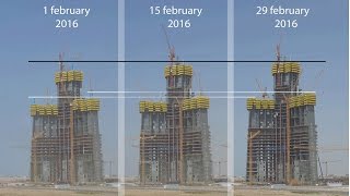 Kingdom Tower/Jeddah- World's Tallest Building- 1Km+ Tower- 2016 MARCH UPDATE