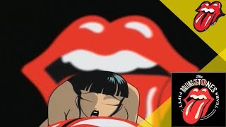 Video thumbnail of "The Rolling Stones - Honky Tonk Women /Jumbotron Animation - Twickenham 2003"