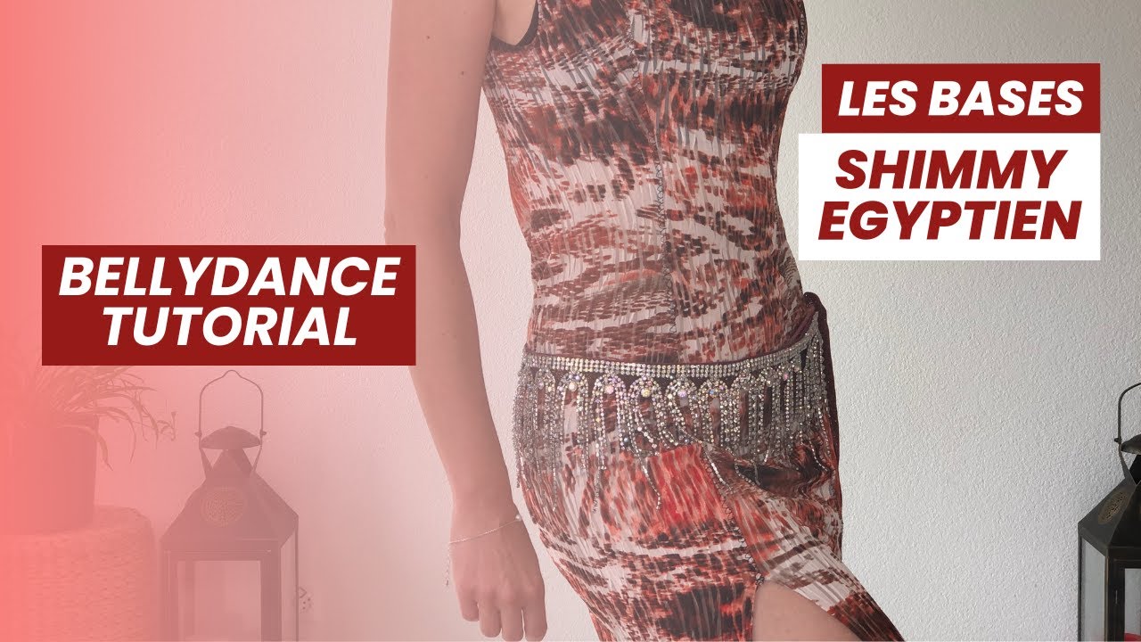 Apprendre le #shimmy égyptien| Tuto danse orientale [Bellydance tutorial - foundation for shimmy]