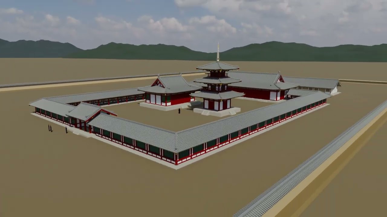 大御堂廃寺　伽藍再現！