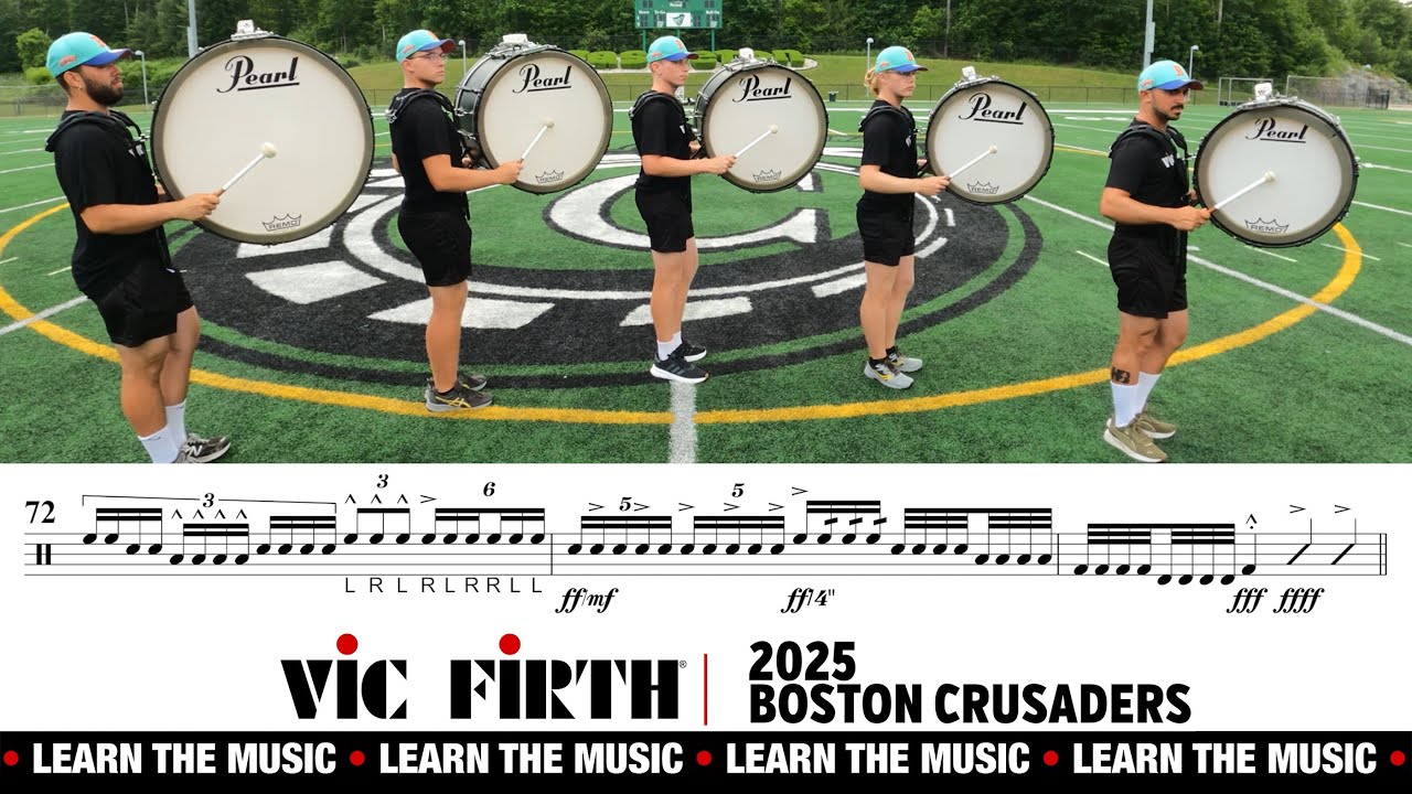 LEARN THE MUSIC | 2025 Boston Crusaders Bass Line