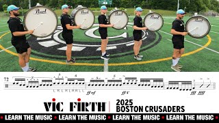 Learn The Music 2025 Boston Crusaders Bass Line