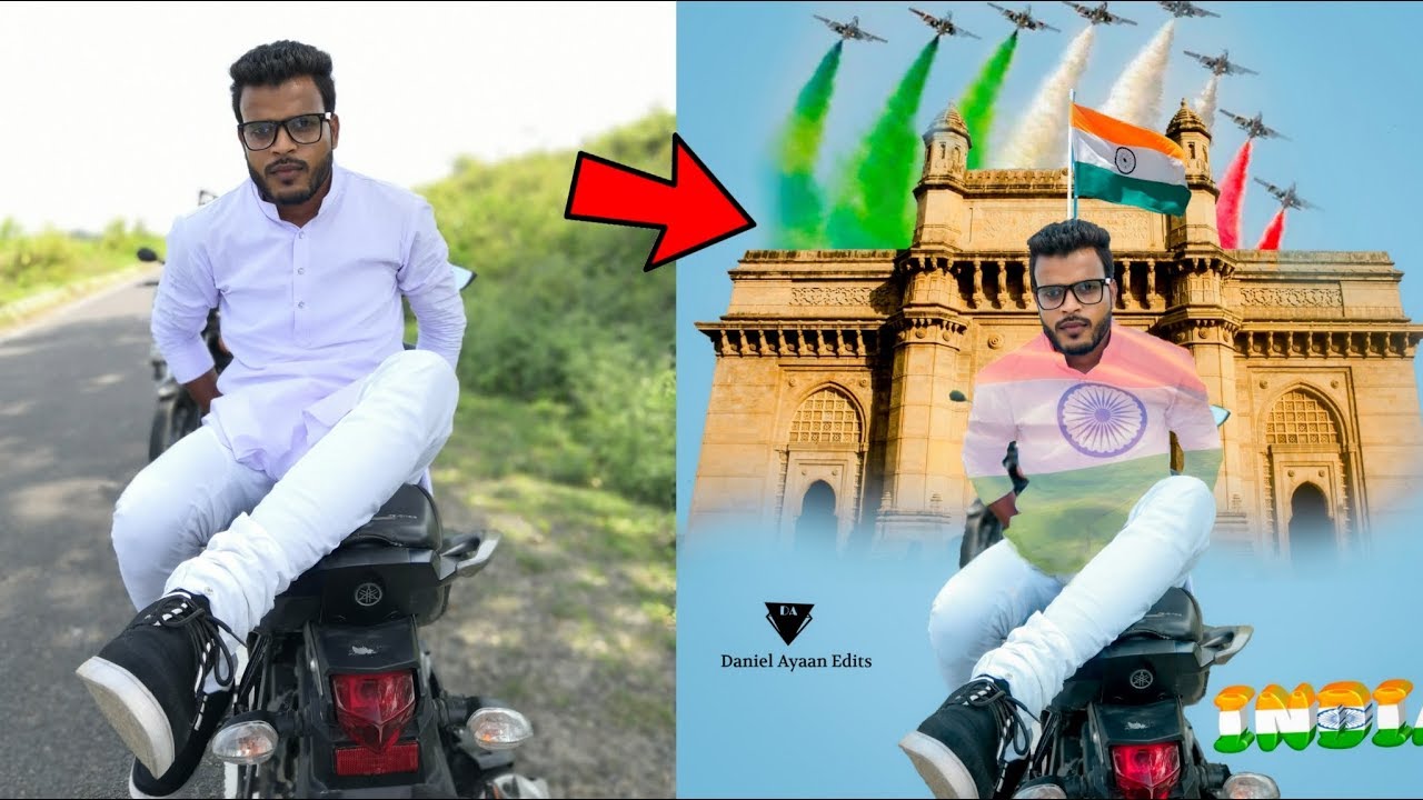 INDEPENDENCE DAY SPECIAL PHOTO EDITING TUTORIAL 2019 BY PIXLR.