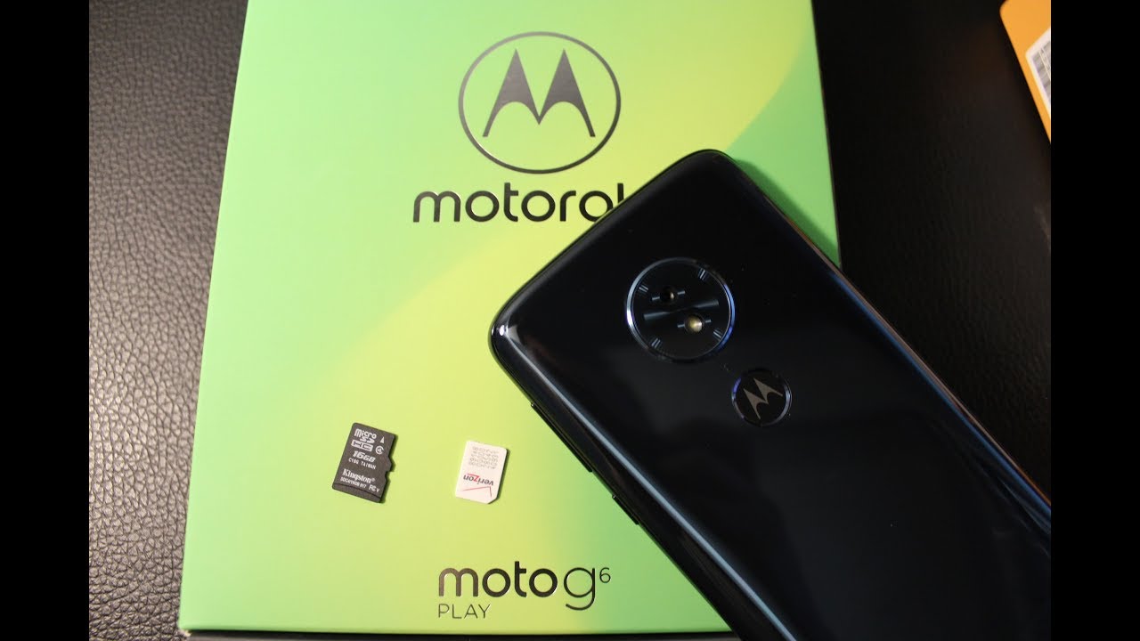 Motorola Moto G6... How To Remove / Install Sim And Memory Card