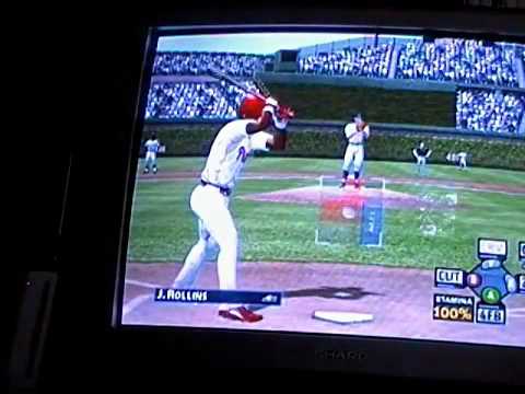 gamecube mvp baseball 2005 ted lilly's last start on the cubs vs