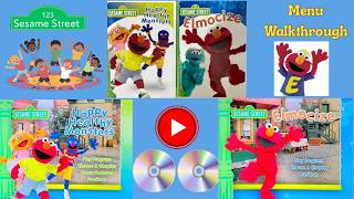 Sesame Street EXERCISE DOUBLE FEATURE DVD Menu Walkthrough.