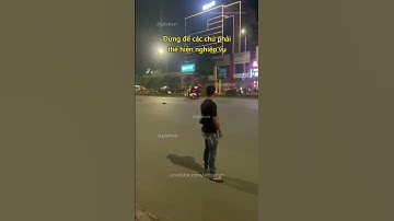 Đừng để các chú phải thể hiện nghiệp vụ #giaothong #csgt #tretrau #vanhoagiaothong #luatgiaothong