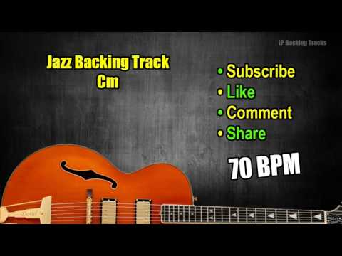 70-bpm-jazz-backing-track-in-cm-for-practicing-guitar,-saxophone,-trumpet,-keyboards,-piano,-ect