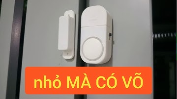 [Báo Trộm] Cảm biến má từ gắn cửa cổng, cửa rào, chống trộm, an ninh ||ThietBiDienThanhTam