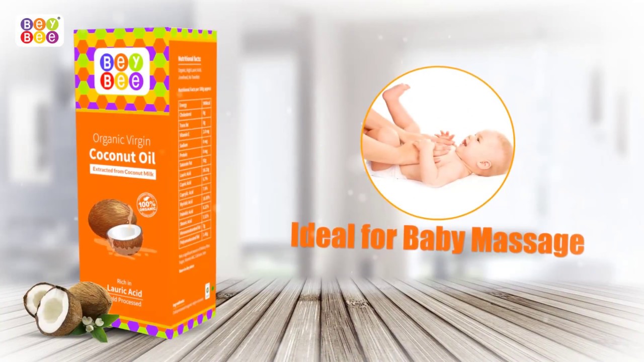 organic coconut oil for baby massage