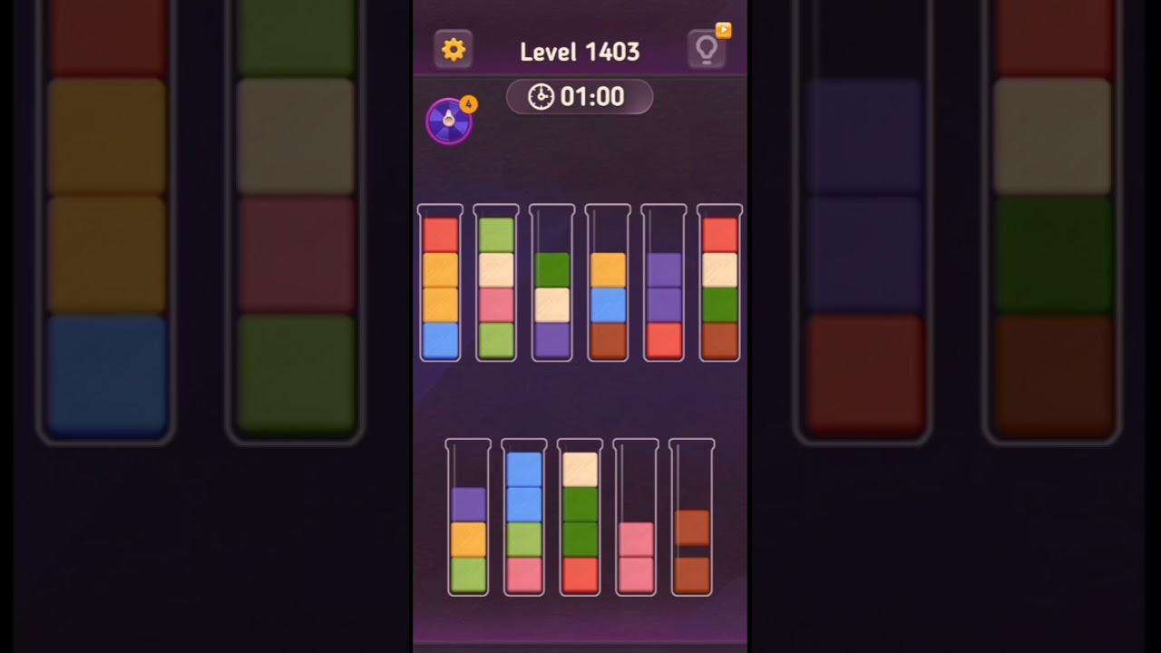 Block King Time Attack Level 1401 to Level 1405