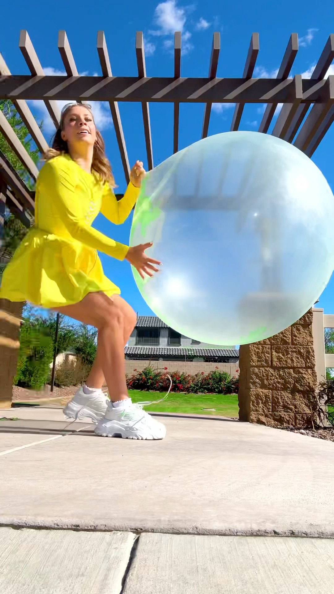 Popping Giant Balloons