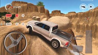 4x4 Hill Climb Challenge! 🏔️ Extreme 4x4 Pick-up Truck Driving in the Desert! 🏜️ - Full Walkthrough  screenshot 3