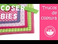 Truco de costura: Cómo coser bies en esquina - El blog de Coser fácil y más  by Menudo numerito