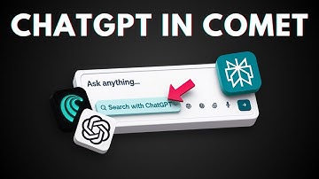 How to Set ChatGPT as DEFAULT AI Search Engine in the Comet Browser