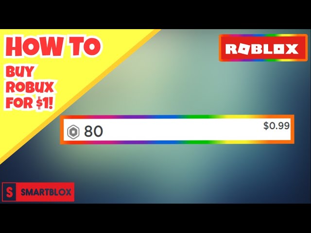 How To Buy 80 ROBUX on PC 2023 