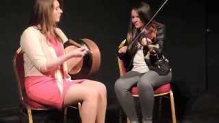 Aimee Farrell Courtney Bodhran, Áine Mcgeeney Fiddle - Craiceann Bodhrán Festival 2015