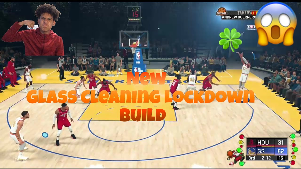 My New Build In NBA 2K20 (GLASS CLEANING LOCKDOWN)!!! - YouTube