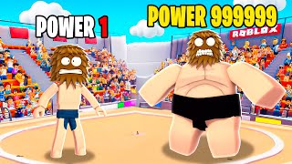 Becoming The #1 Sumo Wrestler In Roblox