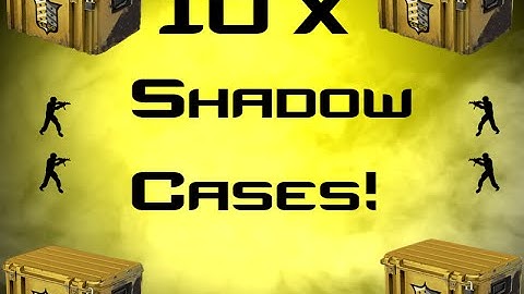 CS:GO Case Opening! Shadow Cases! :O