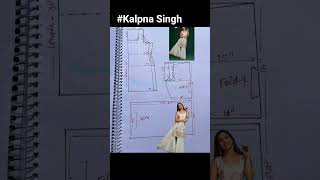 sharara set drafting Drafting #kalpna Singh