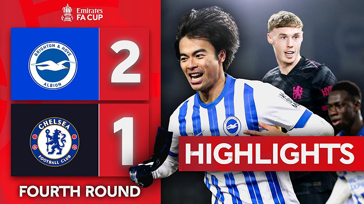 Mitoma Sinks The Blues! | Brighton and Hove Albion 2-1 Chelsea | Emirates FA Cup 2024-25