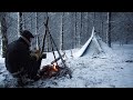 3 jours de Bushcraft hivernal pour le jour de l'an (trek, tipi, poêle à bois, tartiflette )