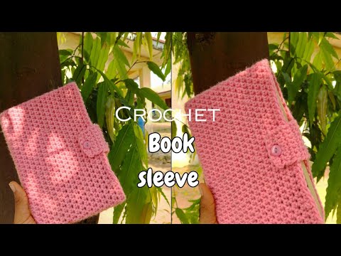 Crochet Book Cover Pattern  Perfect Stitch for Scarves and