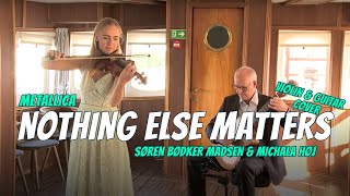 Video thumbnail of "Metallica - Nothing Else Matters (Performed by Søren Bødker Madsen & Michala Høj) (New drone video)"