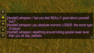 When You Gank Someone in Classic WoW