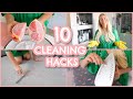 10 NEW CLEANING HACKS I HAD TO TRY | TESTING TIK TOK HACKS  |  Emily Norris