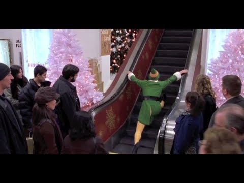 Elf (3/10) Best Movie Quote - Buddy Rides the Escalator (2003)