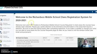 Incoming 6th Grade Course Selection Video