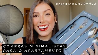 PRIMEIRAS COMPRAS PARA O APARTAMENTO | ENXOVAL DE CASAMENTO MINIMALISTA