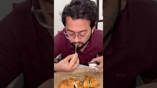 Etna ganda garlic bread kon he khayega?‍? #shorts #foodreview #garlicbread #streetfood #zomato
