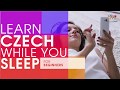 Learn Czech while you Sleep! For Beginners! Learn Czech words & phrases while sleeping!