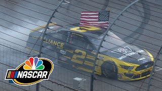 Brad Keselowski outlasts Denny Hamlin in NASCAR Cup race at New Hampshire | Motorsports on NBC