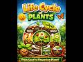 Life Cycle of Plants 🌱 | From Seed to Flower in 50 Seconds