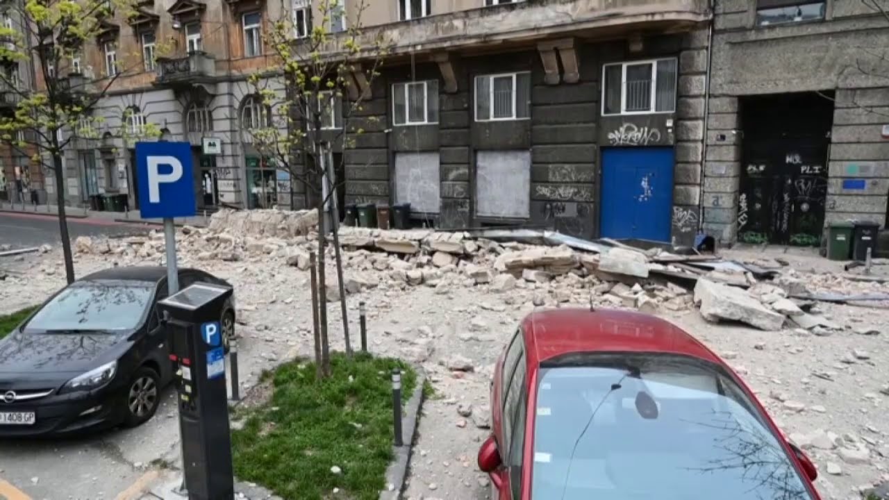 Top News - Panik në Kroaci/ Tërmet me magnitude 5.2 - YouTube