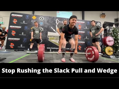 Stop Rushing the Slack Pull and Wedge in the Deadlift