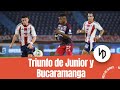 Bucaramanga y Junior ganan en primera fecha de cuadrangulares ⚽