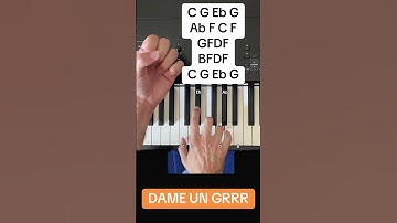 Thumbnail of Fantomel x KateLinnOfficial - Dame Un Grrr (Piano Tutorial) Instrumental