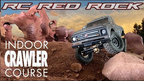 Best Desert Micro Crawler Course Build - 1/24 scale Utah themed for our Axial RC Crawler