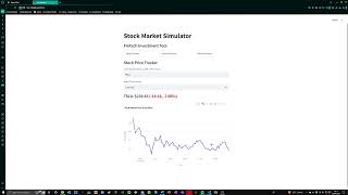 Post development Data for Evaluation - Dilan Singh - Stock Market FinTech Investment Tool NEA