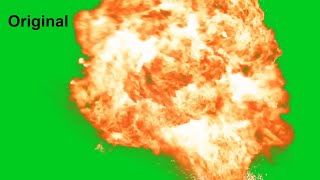 Mrbeast Explosion Green Screen Original 1080p HD | Mr Beast Explosion Green Screen